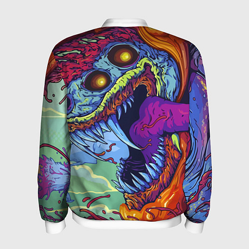 Мужской бомбер HYPERBEAST / 3D-Белый – фото 2
