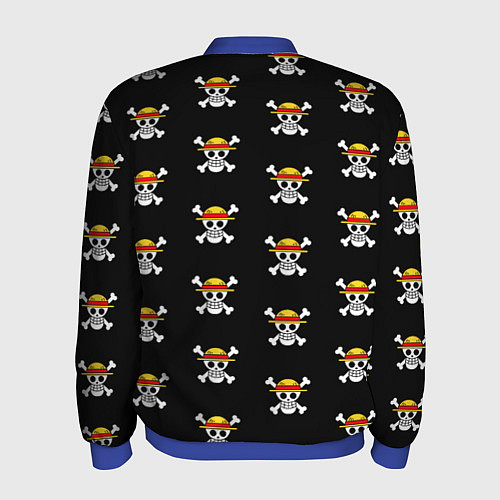 Мужской бомбер One Piece / 3D-Синий – фото 2