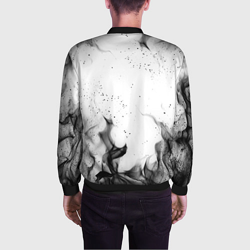 Мужской бомбер THE OFFSPRING / 3D-Черный – фото 4