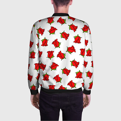 Мужской бомбер PAYTON / 3D-Черный – фото 4