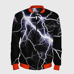 Мужской бомбер Молния