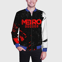 Бомбер мужской METRO EXODUS, цвет: 3D-синий — фото 2