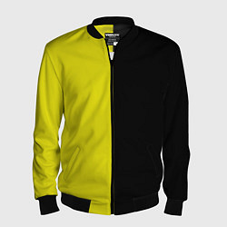 Бомбер мужской BLACK YELLOW, цвет: 3D-черный