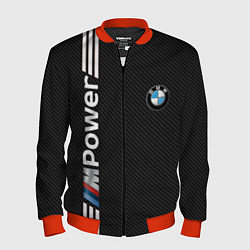 Бомбер мужской BMW CARBON, цвет: 3D-красный