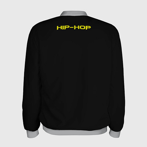 Мужской бомбер Hip-Hop / 3D-Меланж – фото 2