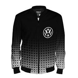 Бомбер мужской Volkswagen, цвет: 3D-черный