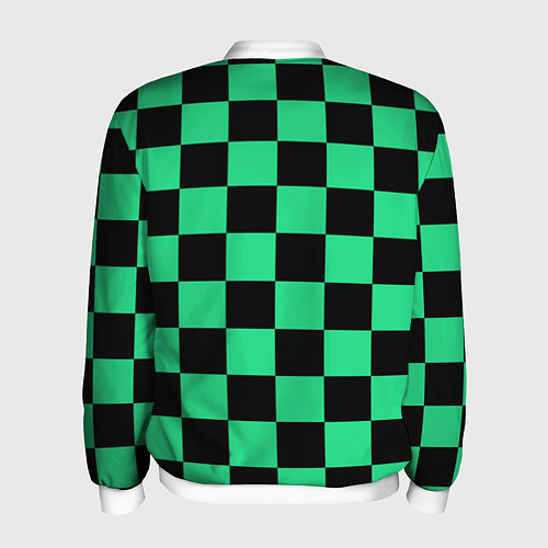 Мужской бомбер KIMETSU NO YAIBA / 3D-Белый – фото 2