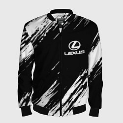 Бомбер мужской LEXUS, цвет: 3D-черный