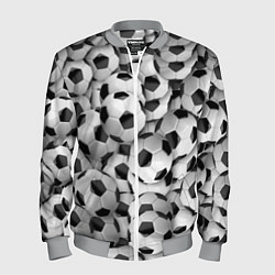 Мужской бомбер Футбольные мячи много