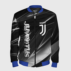 Бомбер мужской JUVENTUS, цвет: 3D-синий