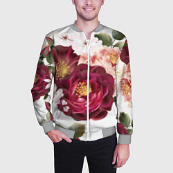 Бомбер мужской Розы, цвет: 3D-меланж — фото 2