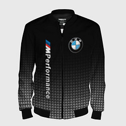 Бомбер мужской BMW M PERFORMANCE, цвет: 3D-черный