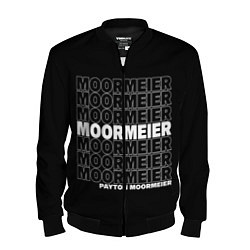 Бомбер мужской PAYTON MOORMEIER - ТИКТОК, цвет: 3D-черный