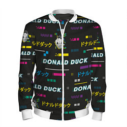 Бомбер мужской Дональд Дак, цвет: 3D-белый