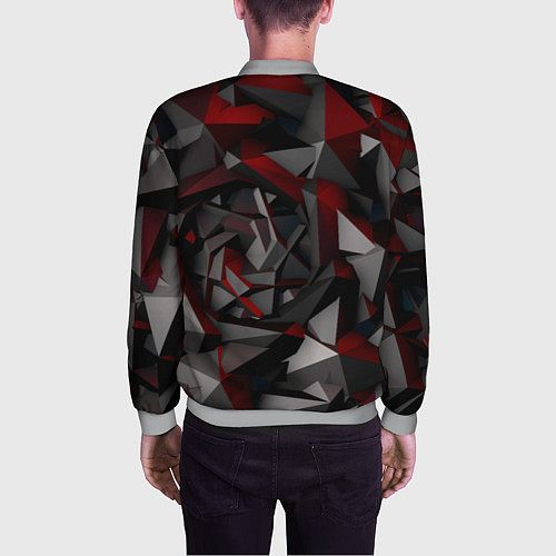 Мужской бомбер The Witcher / 3D-Меланж – фото 4