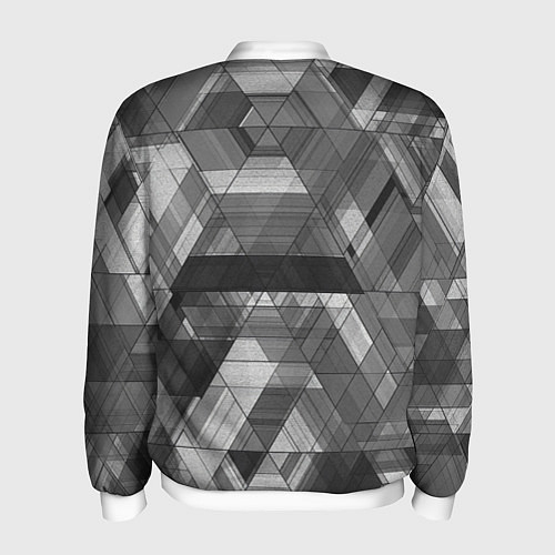 Мужской бомбер NISSAN / 3D-Белый – фото 2