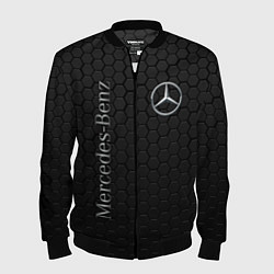 Бомбер мужской MERCEDES-BENZ, цвет: 3D-черный