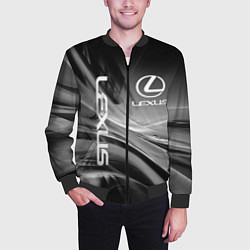 Бомбер мужской LEXUS, цвет: 3D-черный — фото 2
