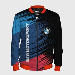 Бомбер мужской BMW MOTORSPORT, цвет: 3D-красный