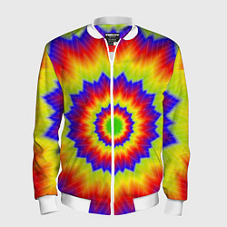 Мужской бомбер Tie-Dye