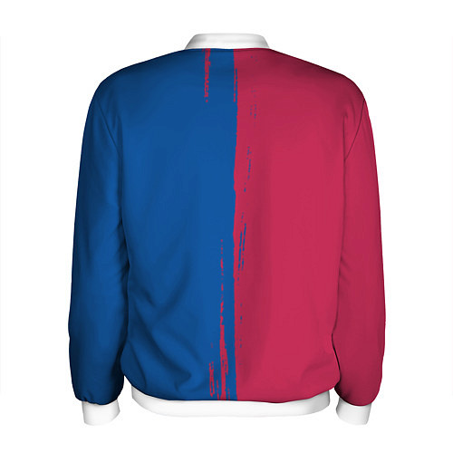 Мужской бомбер BARSELONA / 3D-Белый – фото 2