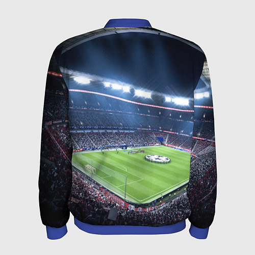 Мужской бомбер FC MILAN / 3D-Синий – фото 2