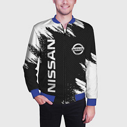 Бомбер мужской NISSAN, цвет: 3D-синий — фото 2