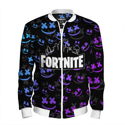 Бомбер мужской FORTNITE MARSHMELLO, цвет: 3D-белый