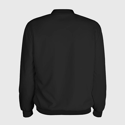 Мужской бомбер Сиреноголовый / 3D-Черный – фото 2