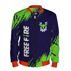Бомбер мужской FREE FIRE ФРИ ФАЕР, цвет: 3D-красный