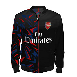 Бомбер мужской ARSENAL UNIFORM 2020, цвет: 3D-черный