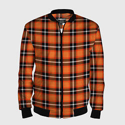 Мужской бомбер Шотландская клетка