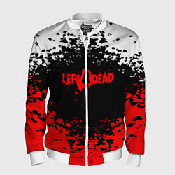 Бомбер мужской Left 4 Dead, цвет: 3D-белый