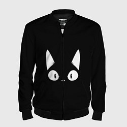 Мужской бомбер Кошачья мордочка