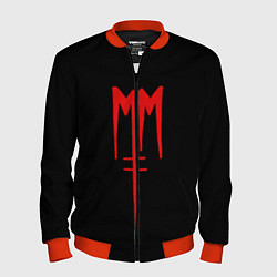 Мужской бомбер Marilyn Manson