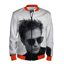 Бомбер мужской ROBERT PATTINSON, цвет: 3D-красный