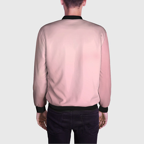 Мужской бомбер ROBERT PATTINSON / 3D-Черный – фото 4