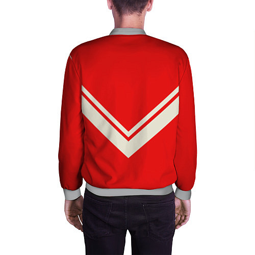 Мужской бомбер СССР хоккейная форма / 3D-Меланж – фото 4