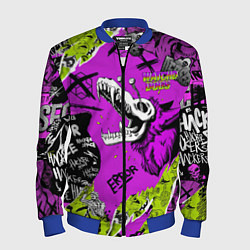 Бомбер мужской Watch Dogs: Legion, цвет: 3D-синий