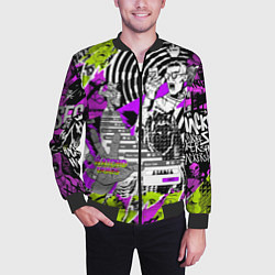 Бомбер мужской Watch Dogs: Legion, цвет: 3D-черный — фото 2