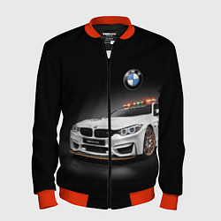 Бомбер мужской Safety car, цвет: 3D-красный
