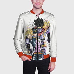 Бомбер мужской JOJO, цвет: 3D-красный — фото 2