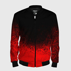 Мужской бомбер КРАСНО-ЧЕРНЫЙ ГРАДИЕНТ