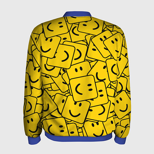 Мужской бомбер ROBLOX / 3D-Синий – фото 2