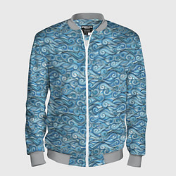 Мужской бомбер Море волнуется