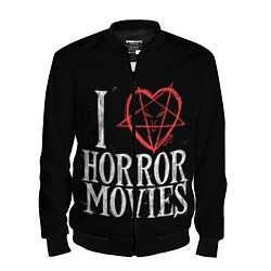 Мужской бомбер I Love Horror Movies