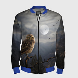 Мужской бомбер Сова