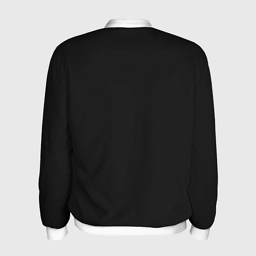 Мужской бомбер BLEACH BLANK / 3D-Белый – фото 2