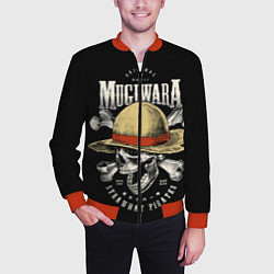 Бомбер мужской MUGIWARA ONE PIECE, цвет: 3D-красный — фото 2