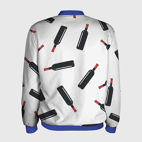 Мужской бомбер Винишко / 3D-Синий – фото 2